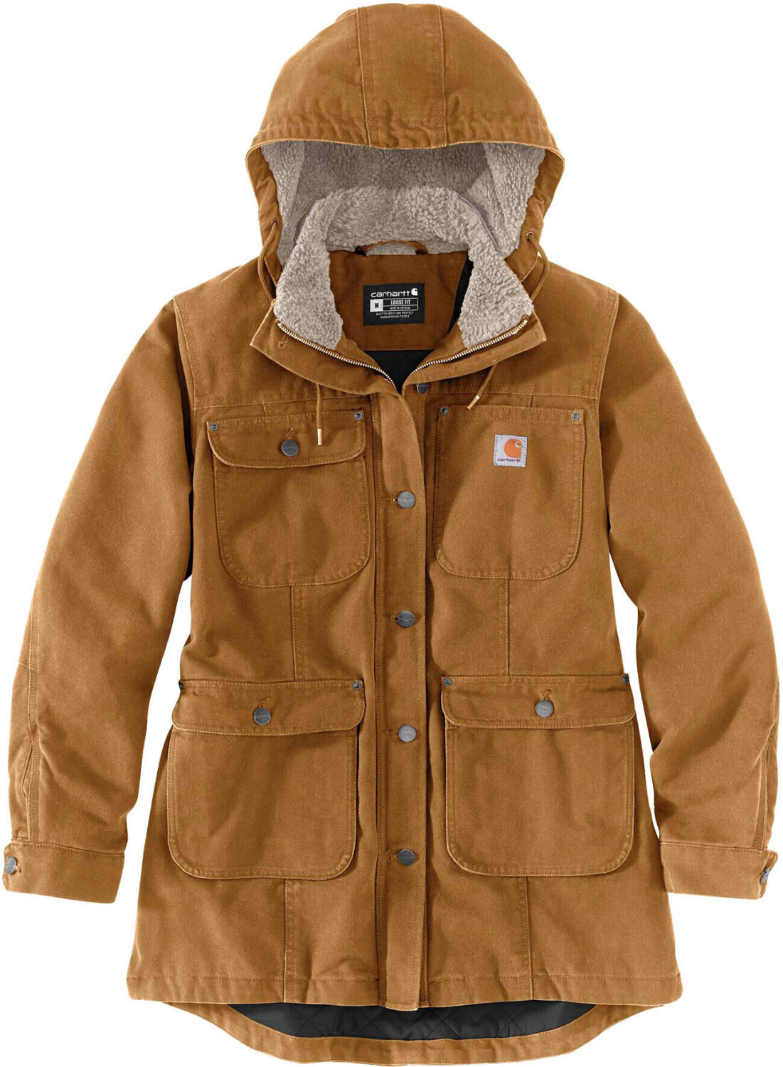 Carhartt Loose Fit Weathered Duck Women (105512) brown