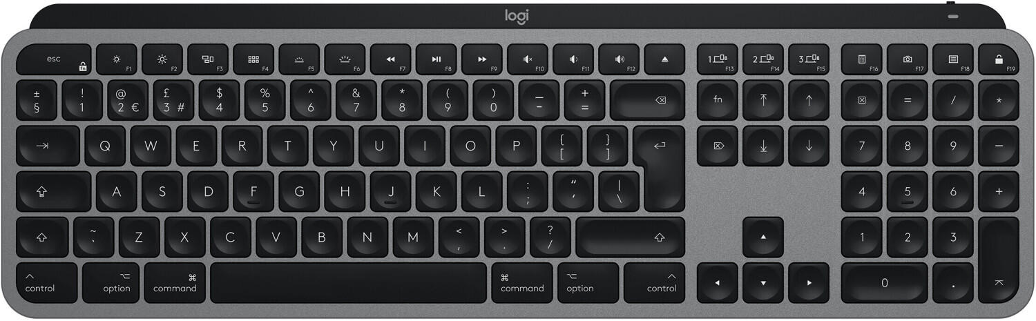 Logitech MX Keys for Mac (space grey)(UK)