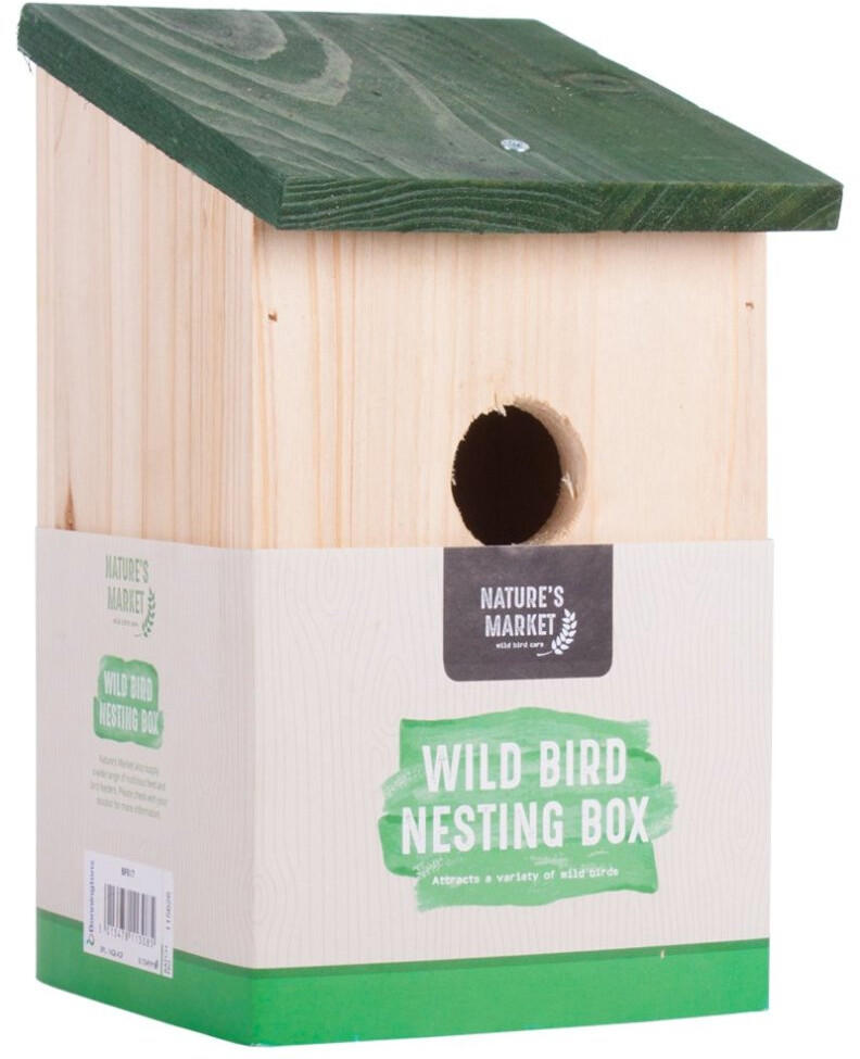 Kingfisher Tradional Wooden Nesting Box (BF017)