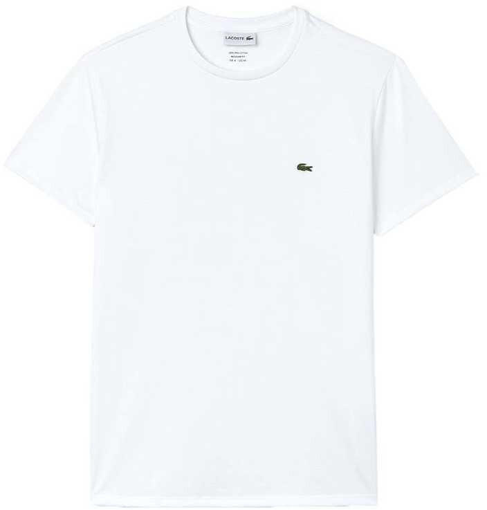 Lacoste Men's Crew Neck Pima Cotton Jersey T-shirt (TH6709)