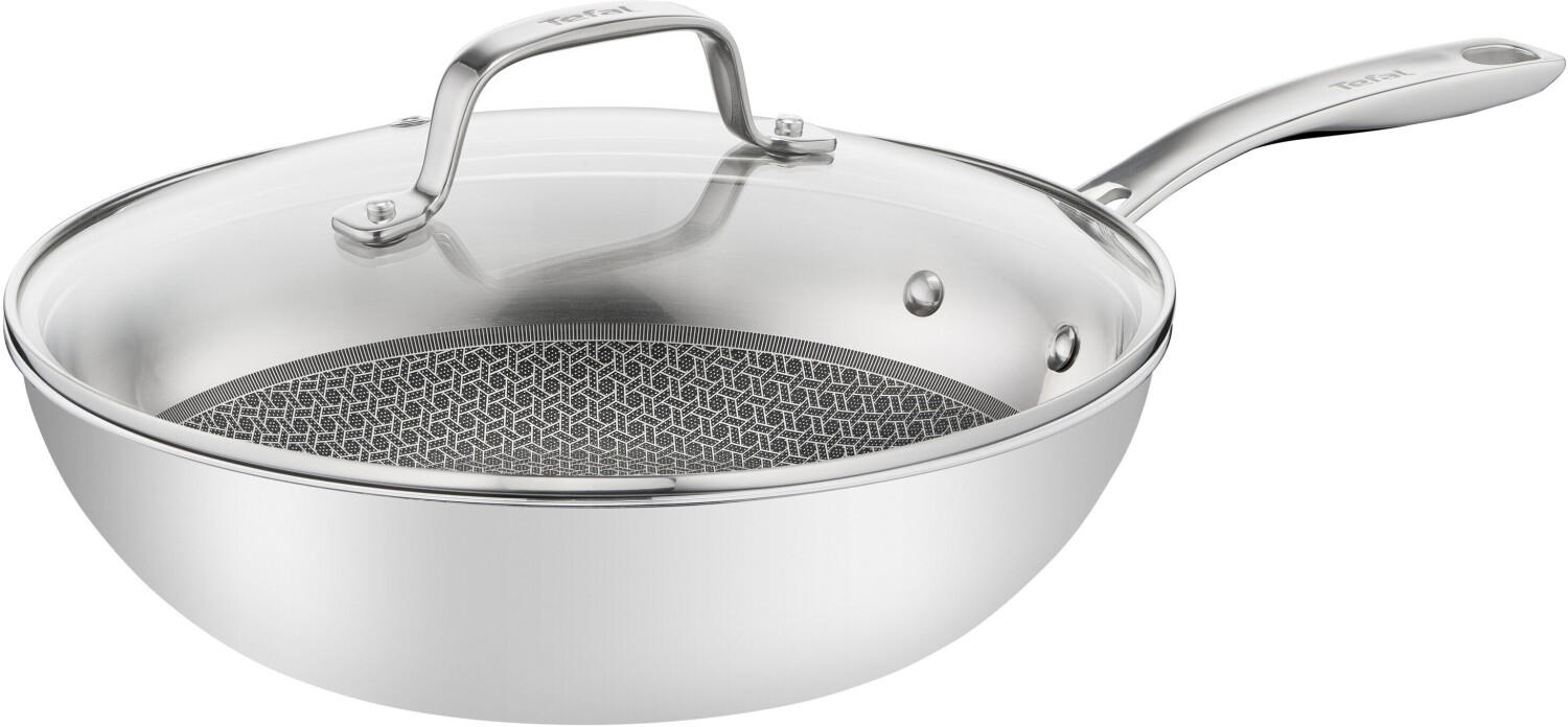 Tefal Eternal Mesh Triply Wok Pan 28 cm