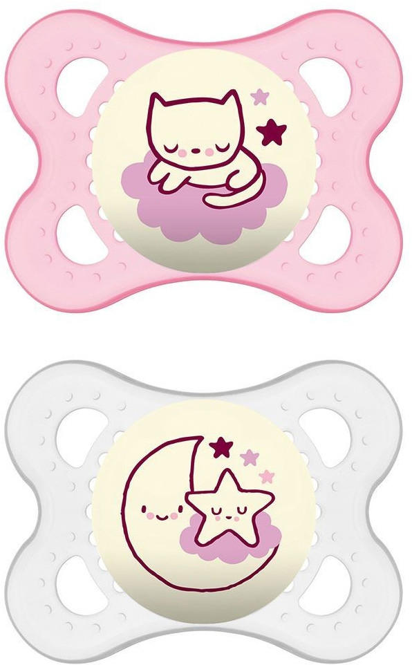 MAM Mini Ulti Night Silicone Soother 0-6 months
