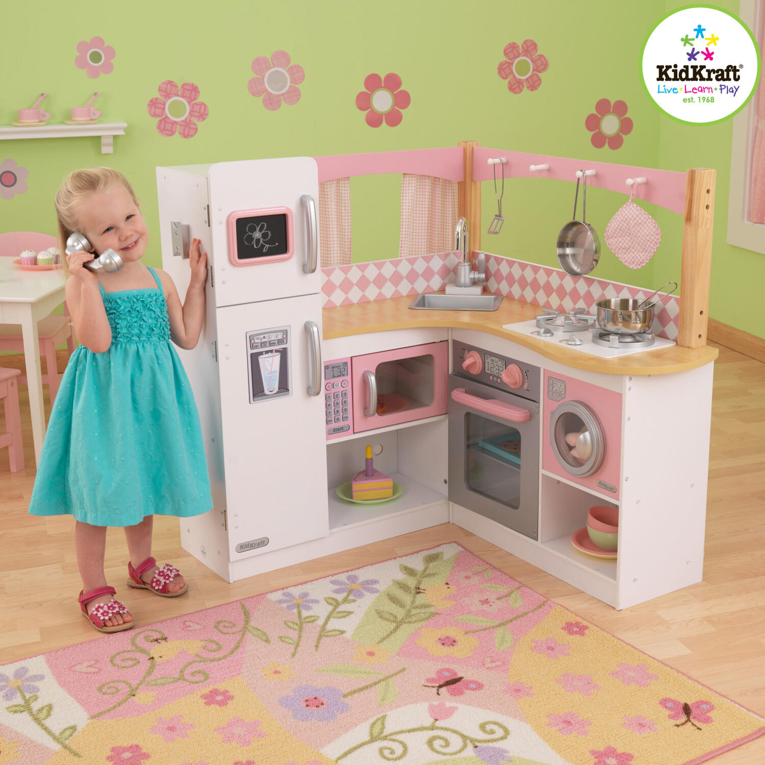 KidKraft Grand Gourmet Corner Kitchen (53185)