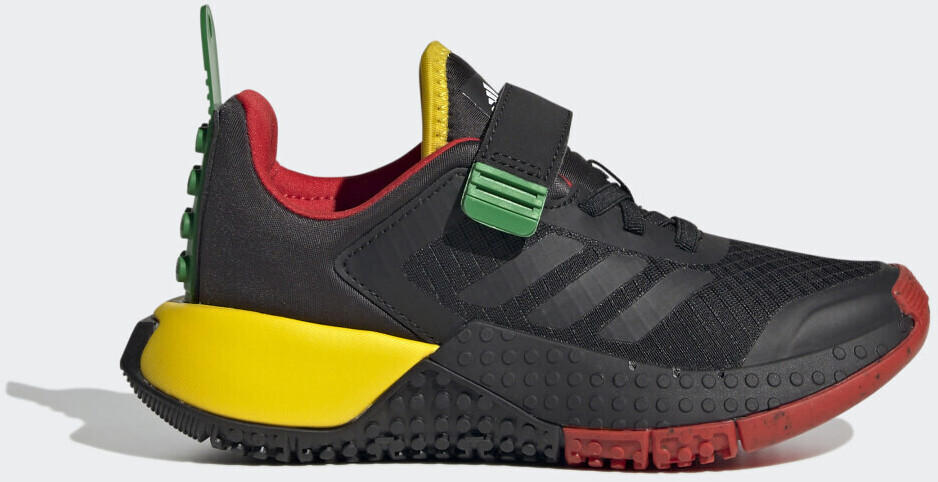 Adidas DNA x LEGO Elastic Lace and Top Strap Kids core black/core black/red (HQ1311)