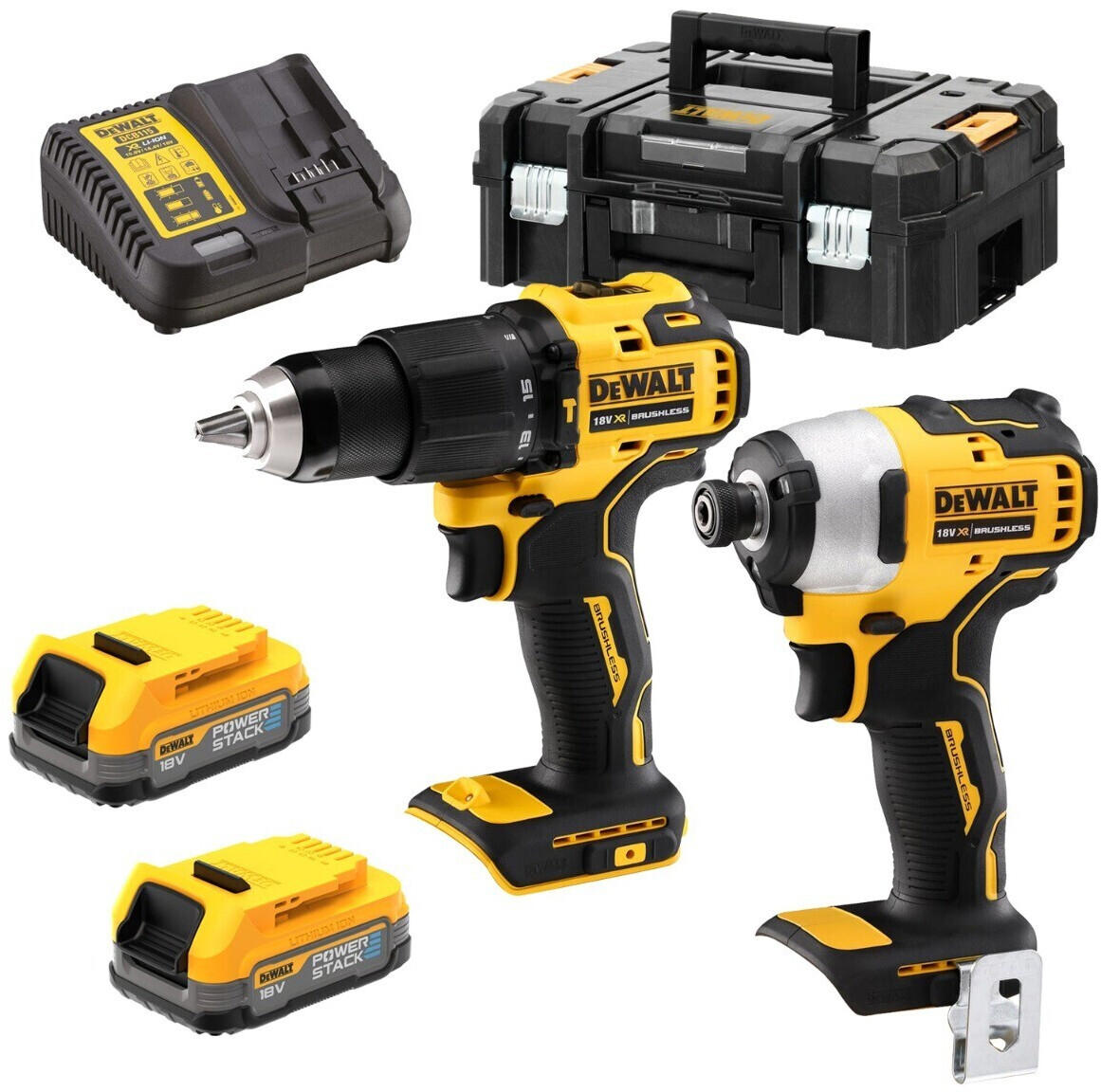 DeWalt DCK2062E2T-QW Combo Set (DCD709 + DCF809)