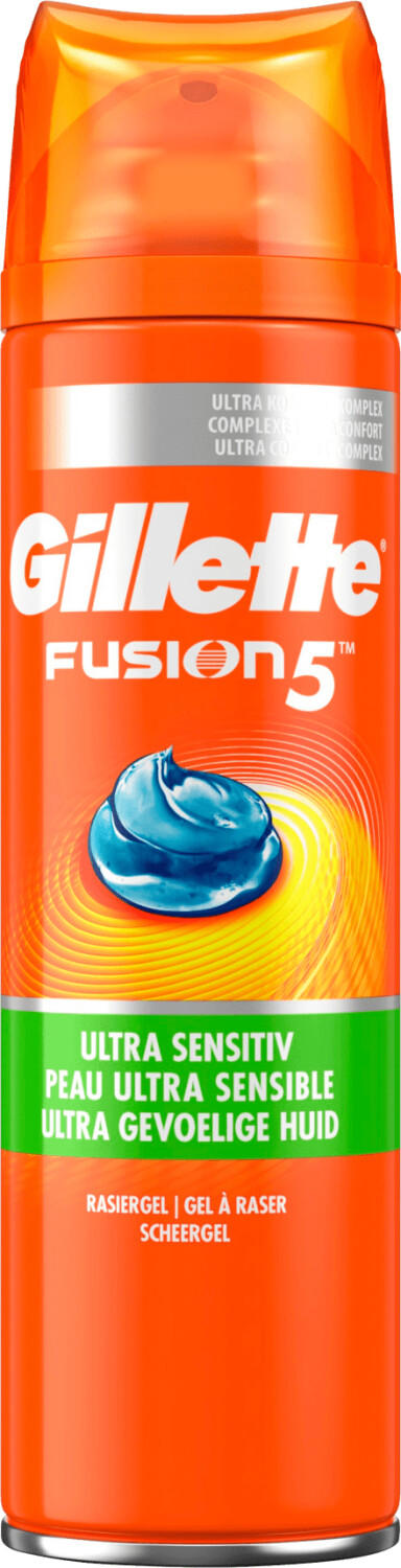 Gillette Fusion 5 Ultra Sensitive Shaving Gel (200ml)