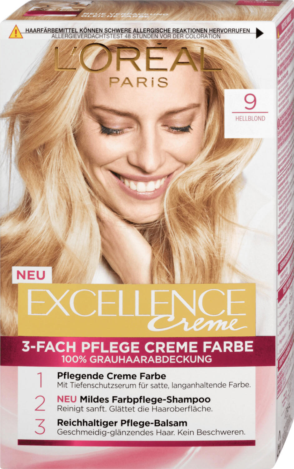 L'Oréal Excellence Crème 9 Natural Light Blonde