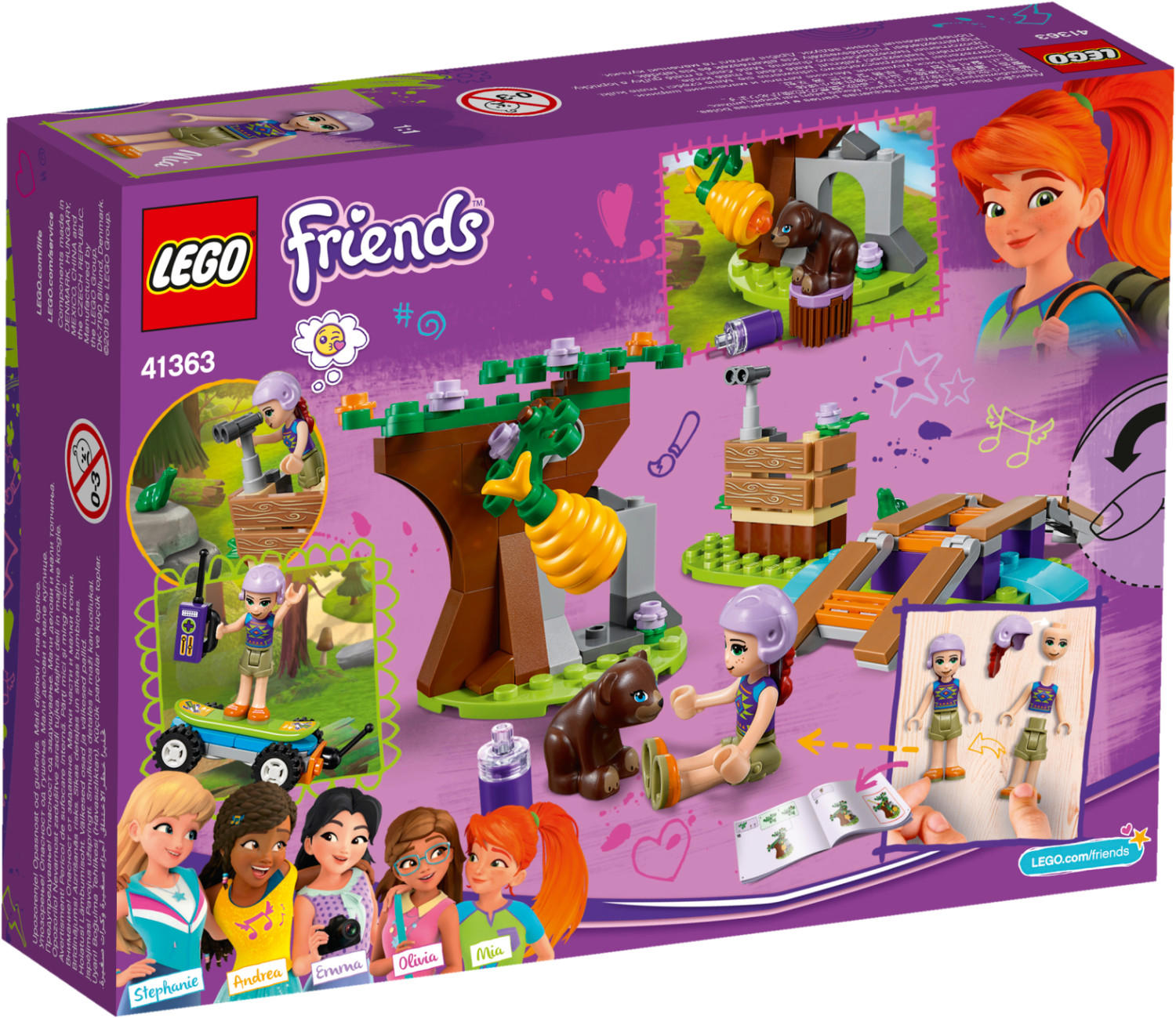 LEGO Friends - Mia's Forest Adventure (41363)