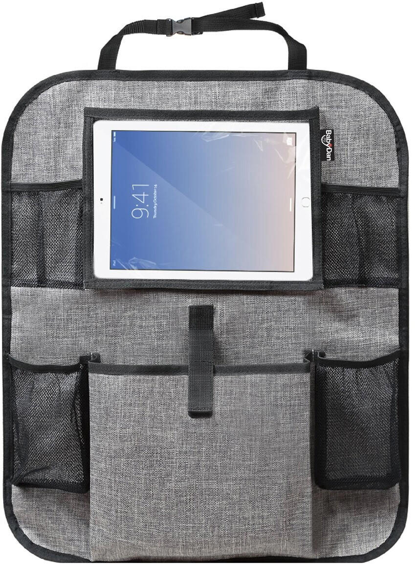 BabyDan Back Seat Organizer grey