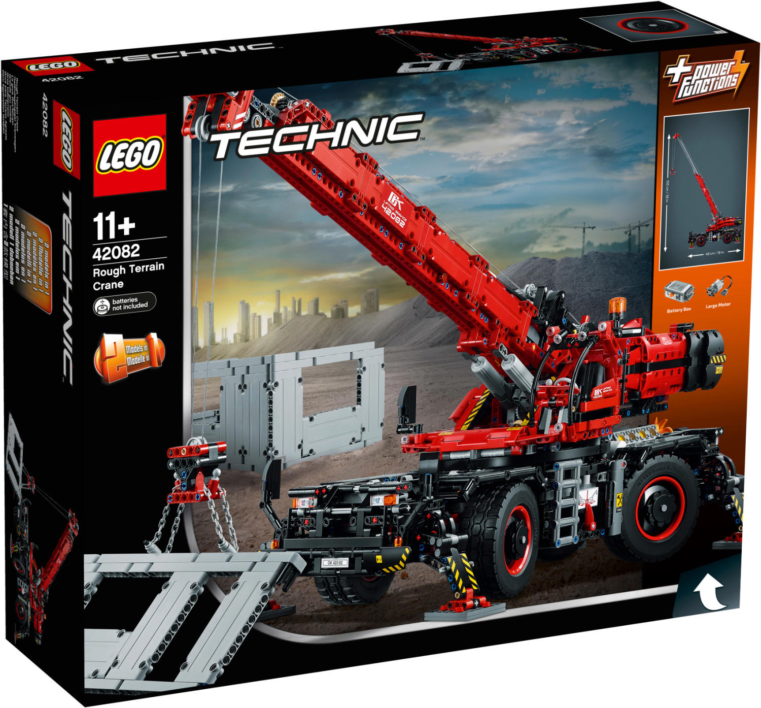 LEGO Technic - 2 in 1 Rough Terrain Crane (42082)