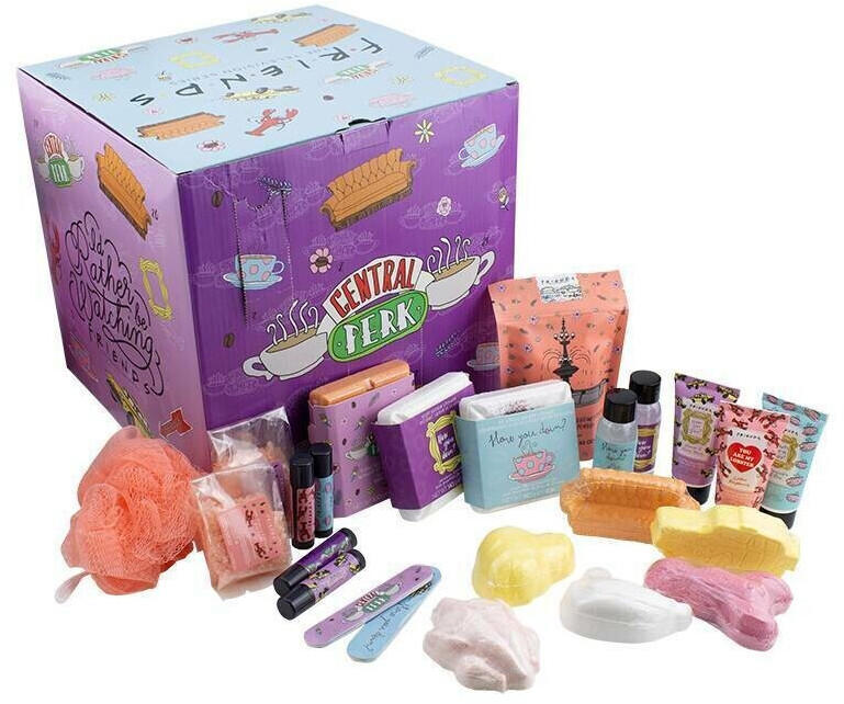 Paladone Friends TV Show Beauty 24 Door Cube Advent Calendar Bath & Body Gifts
