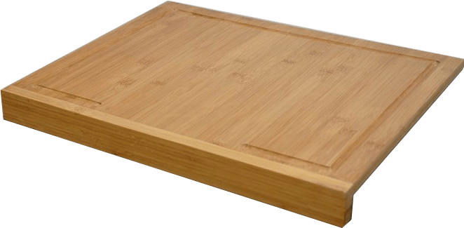 Atelier Cuisine Bamboo XXL cutting board with table edge