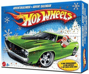 Mattel Hot Wheels Advent Calendar