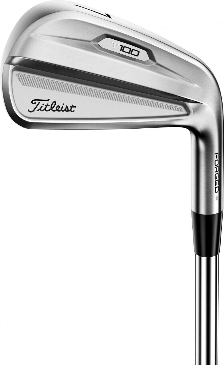 Titleist T100 2021 Eisen RH 4-9, PW, AMT Tour white, R-Flex