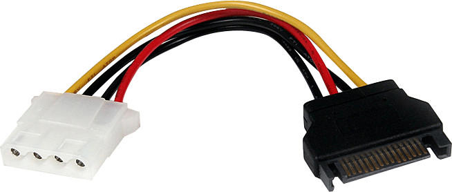 StarTech 6in SATA to LP4 Power Cable Adapter F/M (LP4SATAFM6IN)