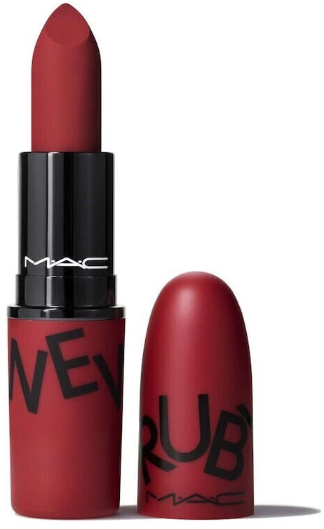 MAC Ruby's Crew Powder Kiss Lipstick (3g) Ruby New