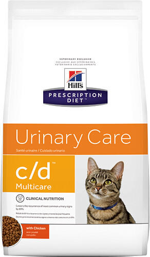 Hill's Feline Prescription Diet c/d Multicare Urinary Care with chicken Dry