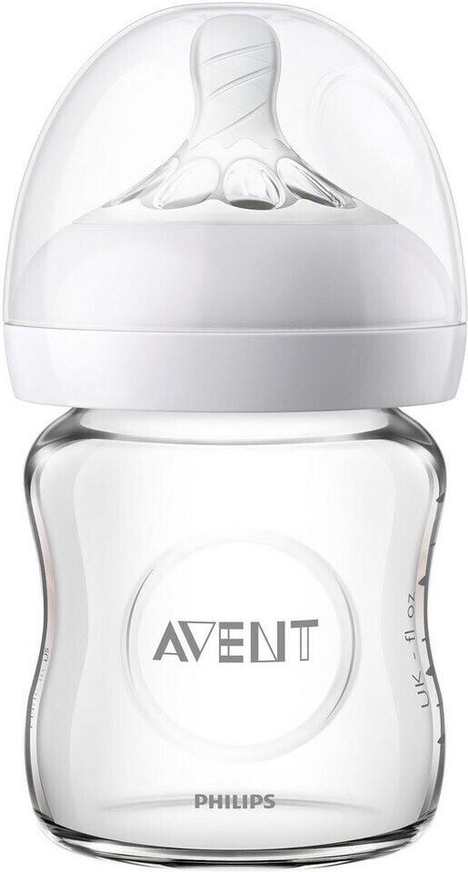 Philips AVENT Baby glass bottle Natural 2.0, 120ml, 1 pc