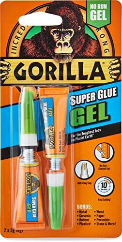 Gorilla Glue Super Glue Gel 2 x 3 g