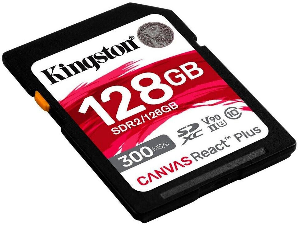 Kingston Canvas React Plus SDXC 128GB