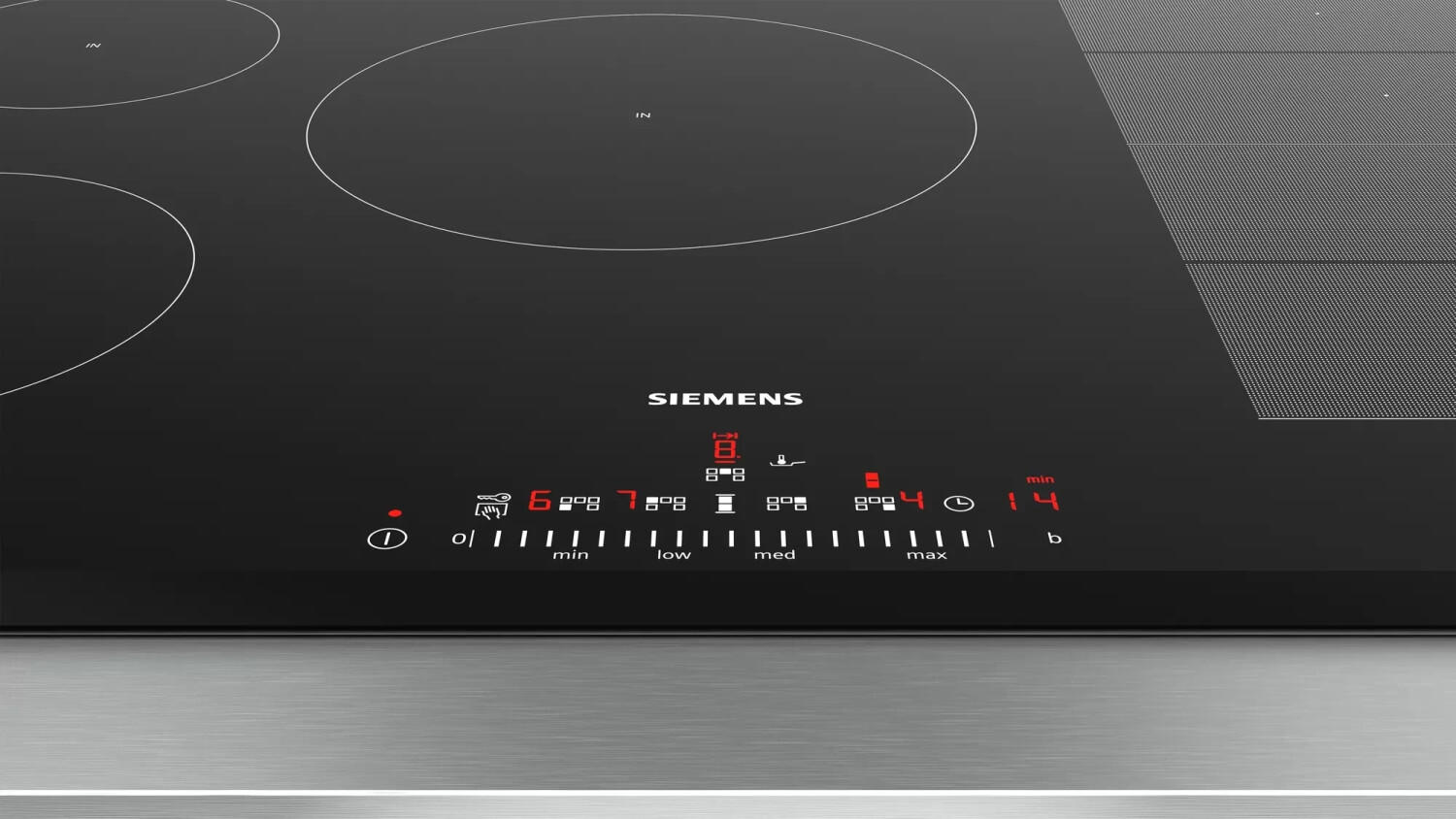 Siemens iQ700 Induction hob 80 cm Black