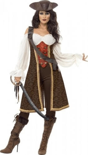 Smiffy's High Sea Pirate Ladies Costume S