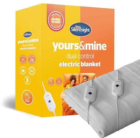 Silentnight Yours & Mine Dual Control Electric Blanket Double