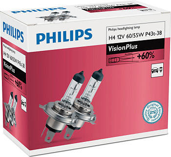 Philips Vision Plus H4