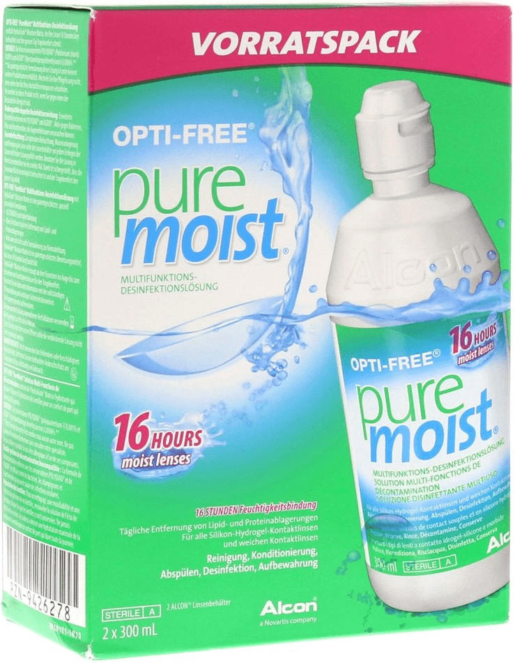 Alcon Opti-Free PureMoist (2 x 300ml)