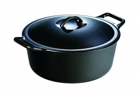 Lodge Roasting pan Pro Logic cast iron black ø30 cm