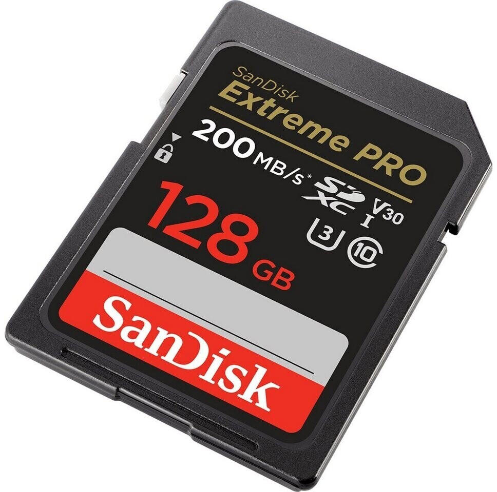 SanDisk Extreme PRO UHS-I V30 200 MB/s SDXC 128GB