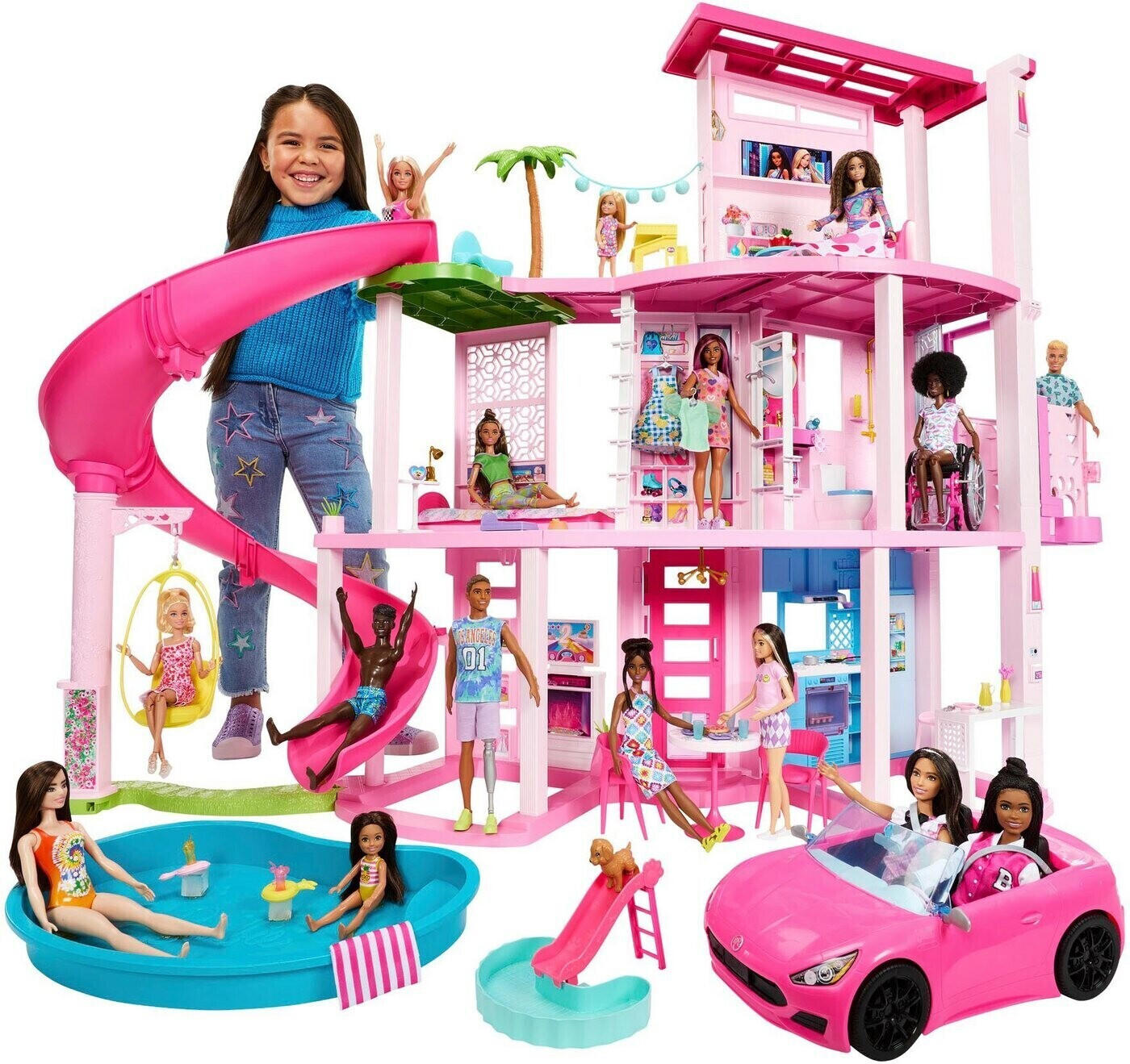 Barbie Barbie the Movie Dream House Pool Party 75pcs. (HMX10)