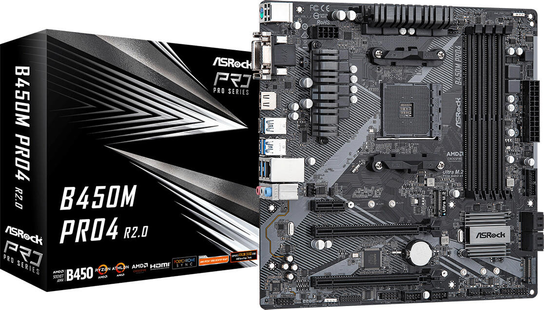 ASRock B450M Pro4 R2.0