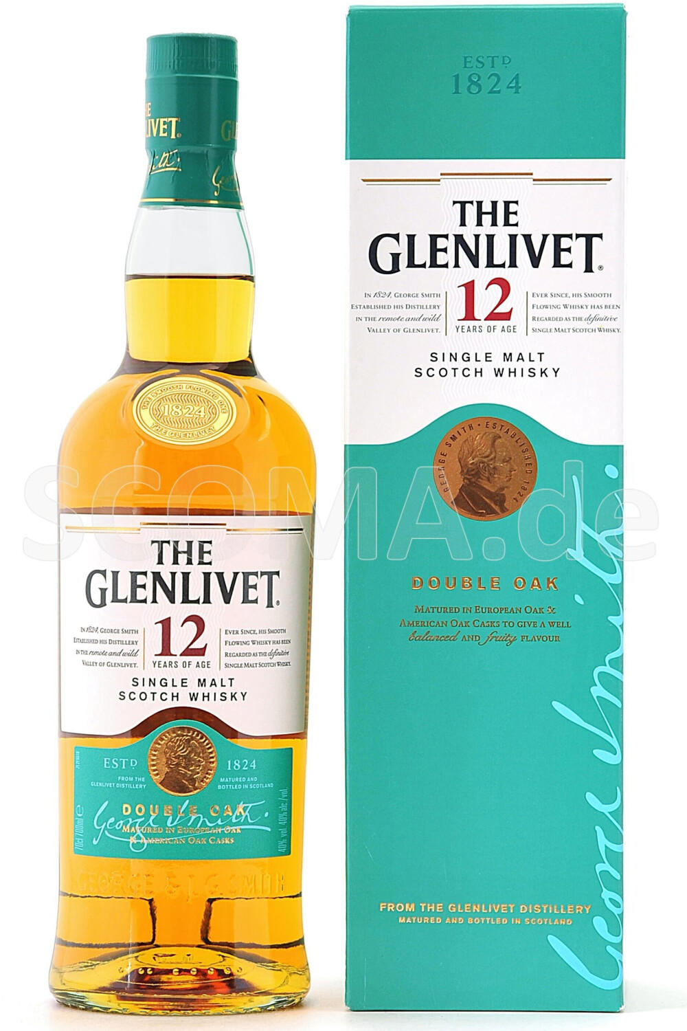 The Glenlivet 12 Years Double Oak 0,7l 40%