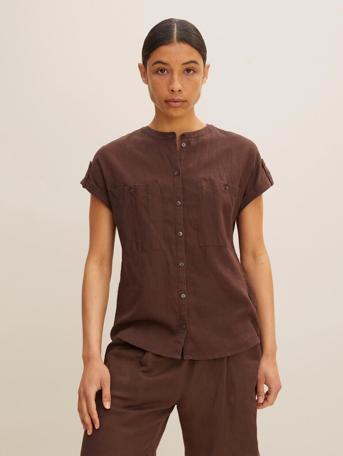 Tom Tailor Blouse (1031264_29521) brown