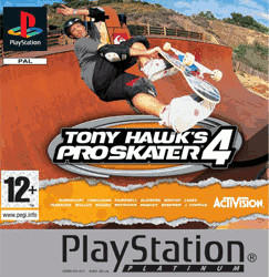 Tony Hawk's Pro Skater 4 (Platinum) (PS1)