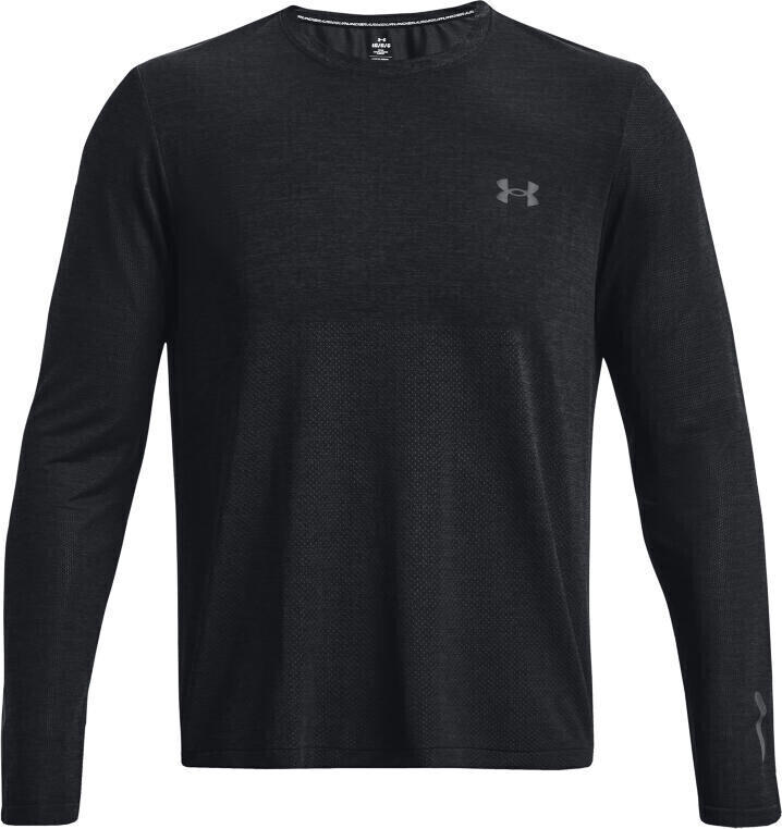 Under Armour Men's UA Seamless Stride Long Sleeve black/reflective