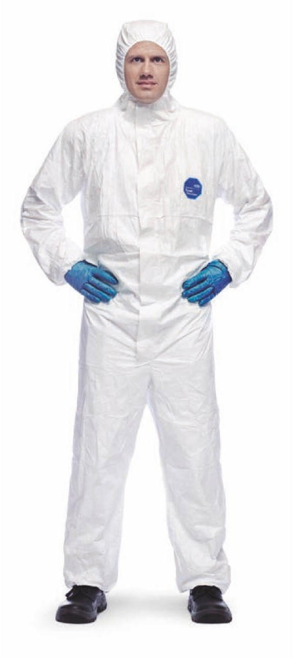 DuPont Tyvek Chemie-Schutzoverall Typ 5/6