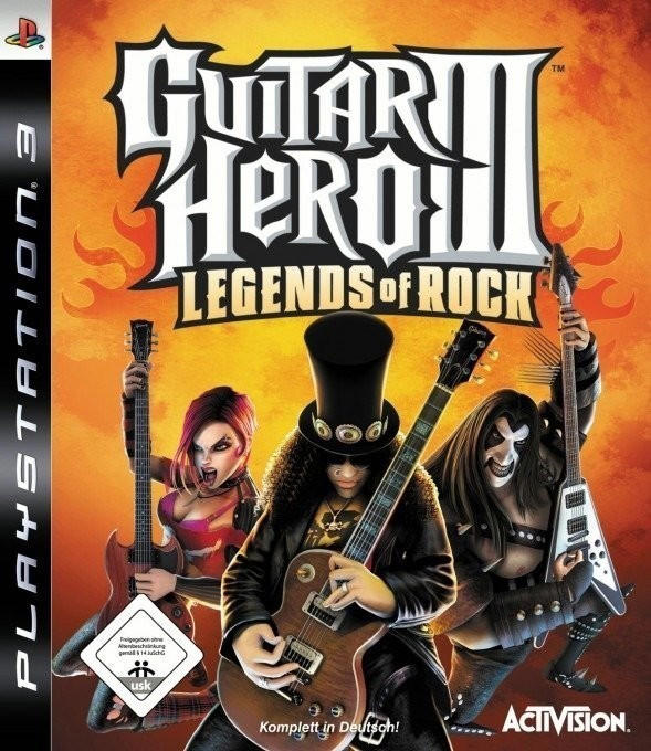 Guitar Hero III: Legends of Rock (PS3)