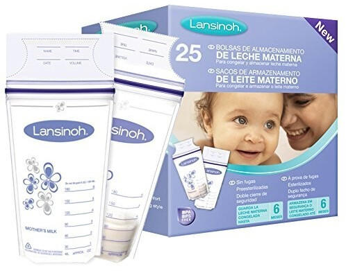 Lansinoh Breastmilk Storage Bags 180ml 25 Pack