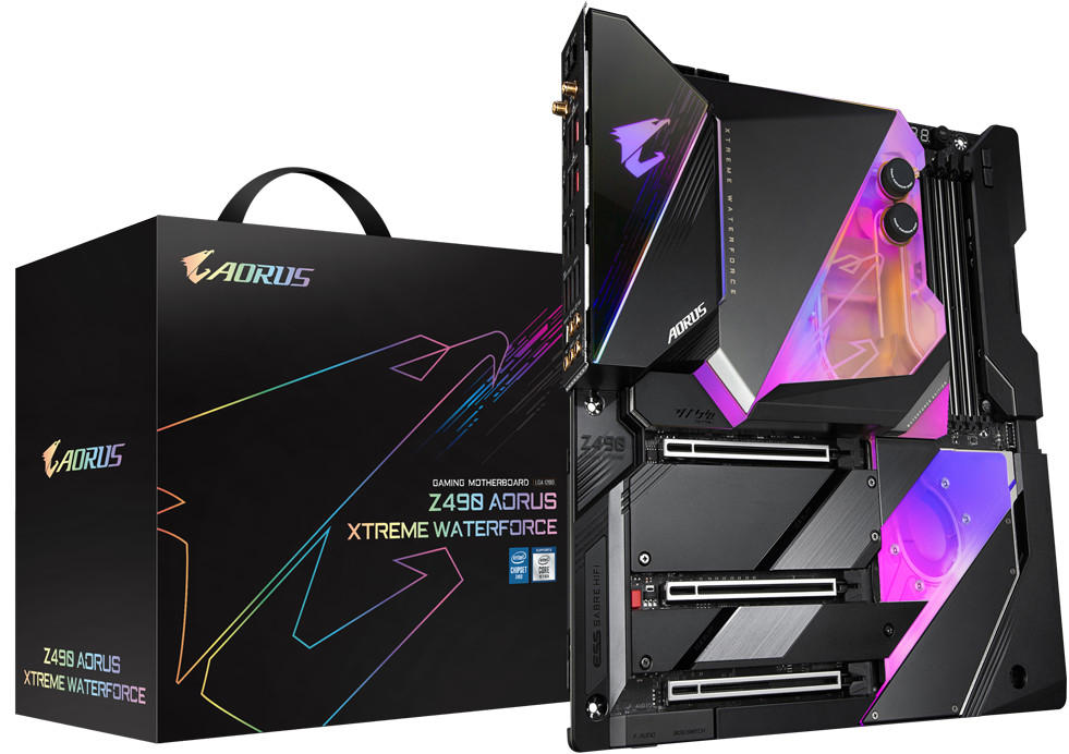 GigaByte Z490 Aorus Xtreme Waterforce