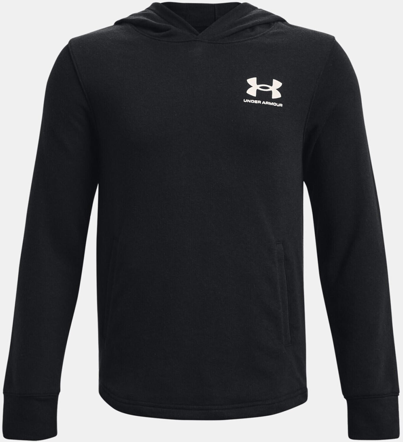 Under Armour Rival Terry Hoody Kids black/onyx white