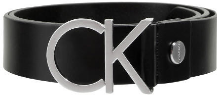 Calvin Klein Leather Logo Belt black (K60K602141)