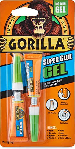 Gorilla Glue Super Glue Gel 2 x 3 g