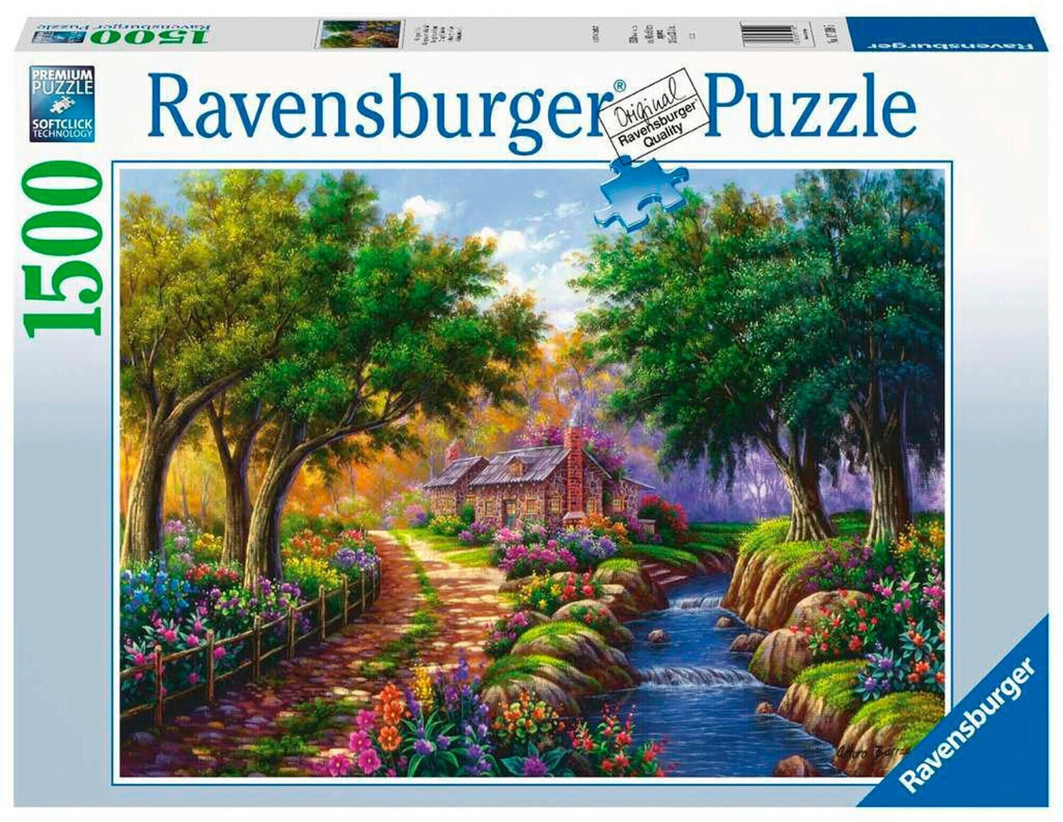 Ravensburger Cottage by the river (1500 pieces)