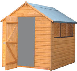 Rowlinson Apex Shiplap Shed 8x6