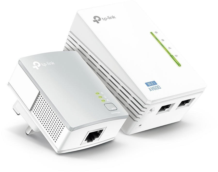 TP-Link WiFi N Powerline AV600 Extender Starter Kit (TL-WPA4220KIT V1.20)