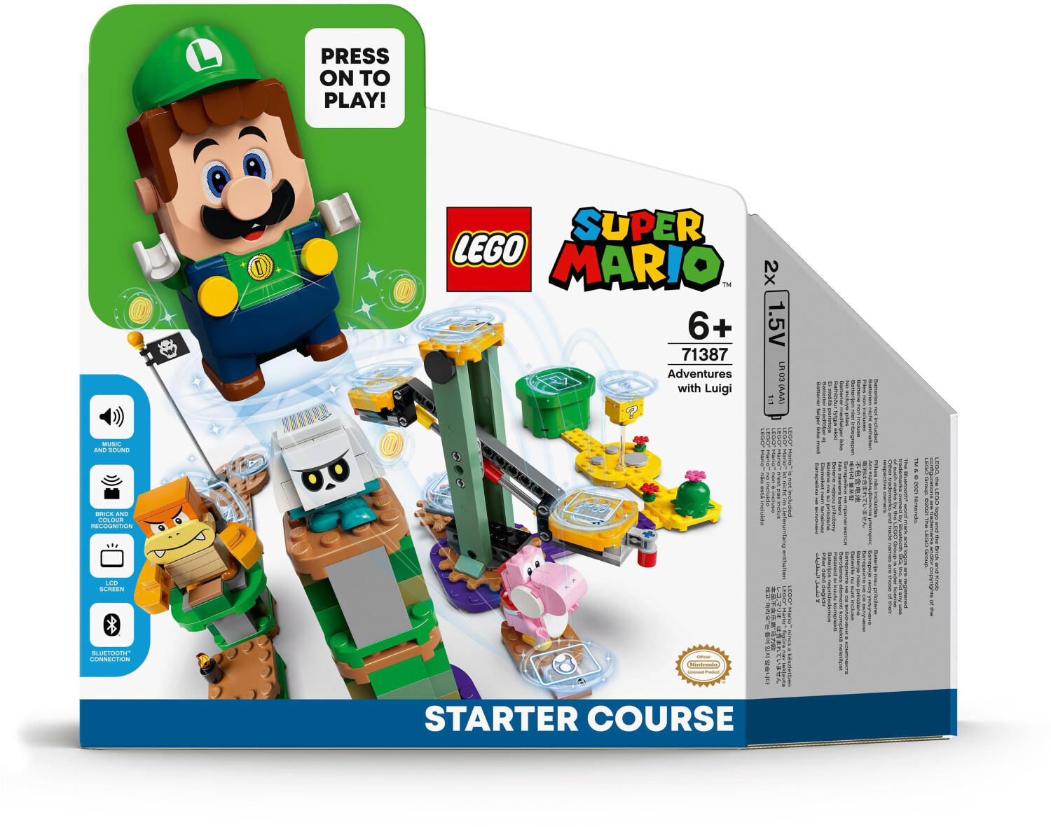 LEGO Super Mario Starter Course Adventures with Luigi (71387)