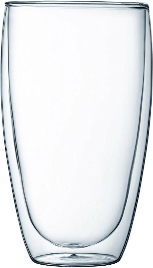 Bodum Pavina Glass, double wall, 0.45 l, 2 pieces