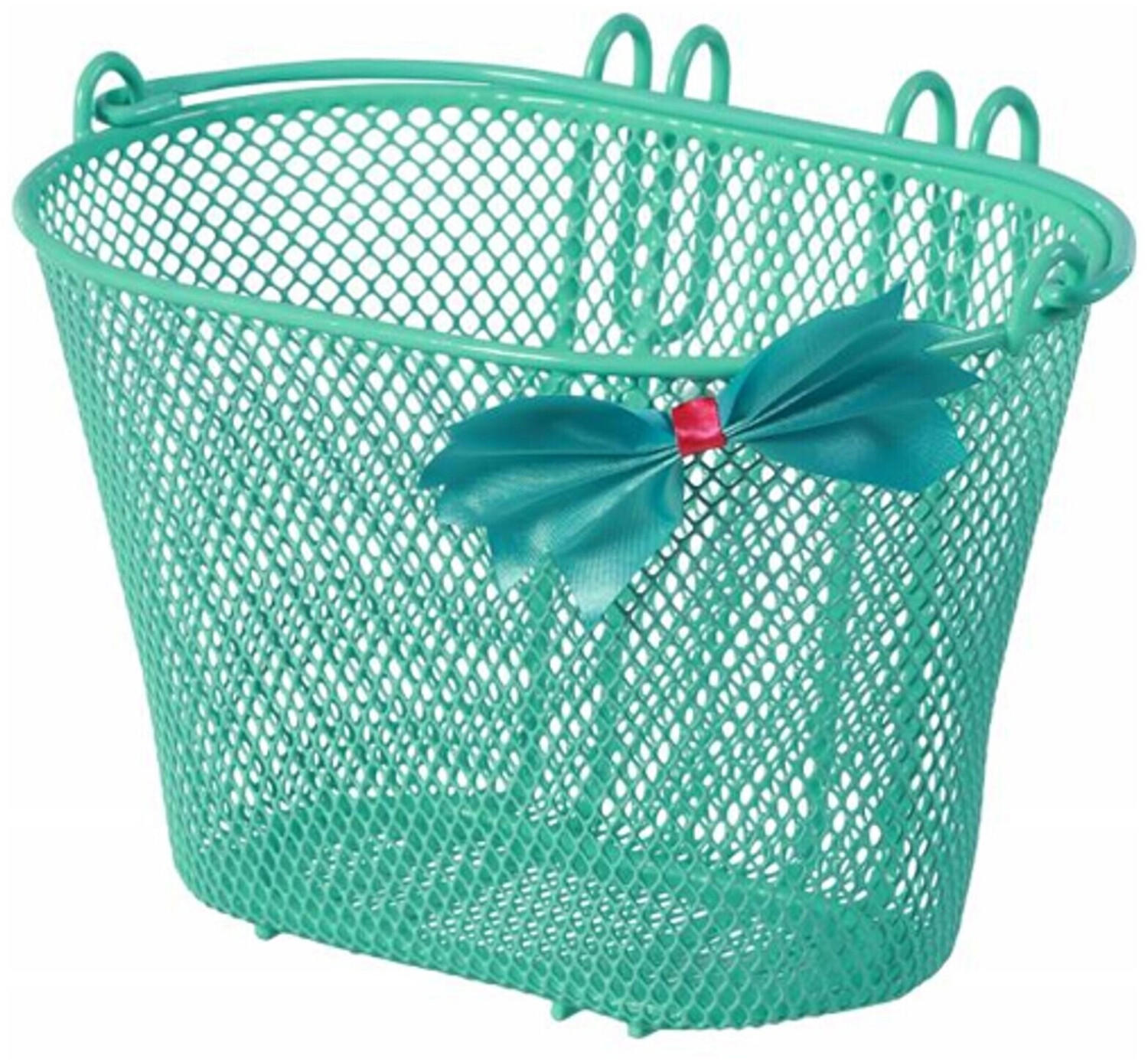 Basil Children's bicycle basket Jasmin Bow-Tie Turquoise